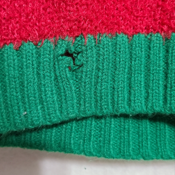 It's Our Time Girls Christmas Llama Ugly Sweater Size M - Picture 4 of 4